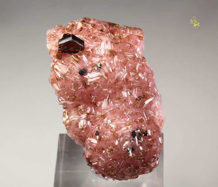 SHIGAITE, RHODOCHROSITE 