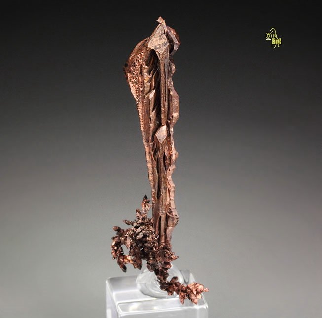 spinel-twinned COPPER floater