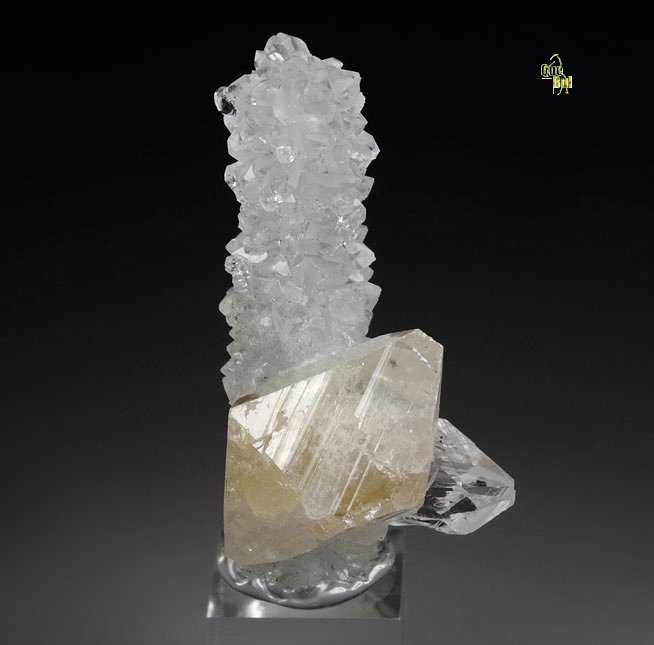 gemmy POWELLITE, APOPHYLLITE