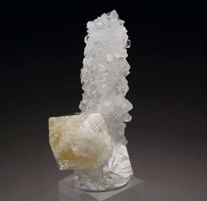 gemmy POWELLITE, APOPHYLLITE