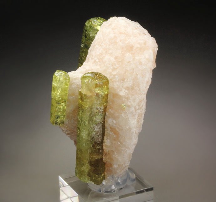 gem FLUORAPATITE bi-terminated