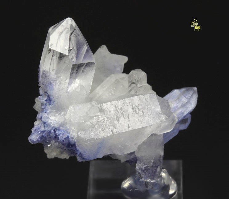 QUARTZ with DUMORTIERITE inclusions