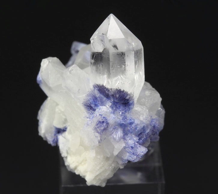 QUARTZ with DUMORTIERITE inclusions