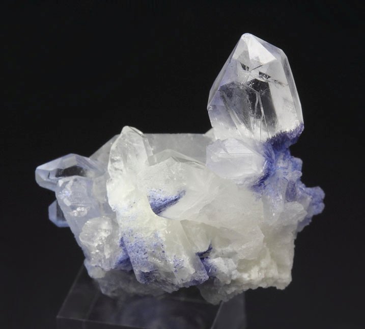 QUARTZ with DUMORTIERITE inclusions