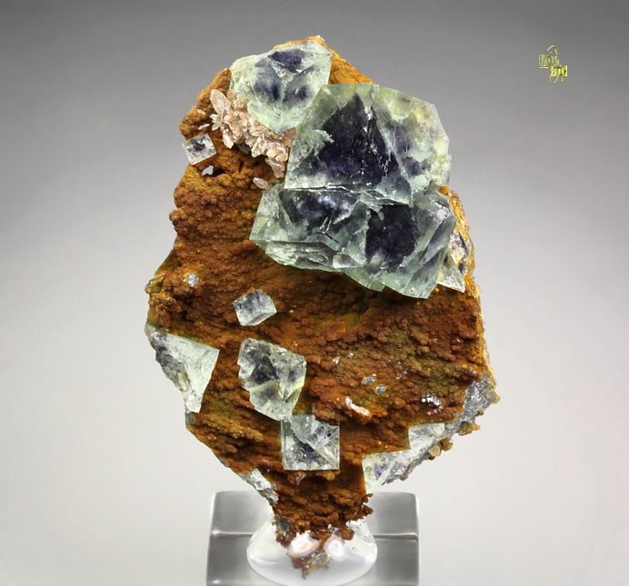 new find - FLUORITE with PHANTOMS