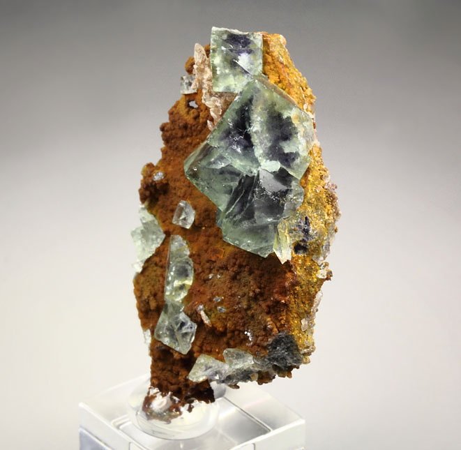 new find - FLUORITE with PHANTOMS