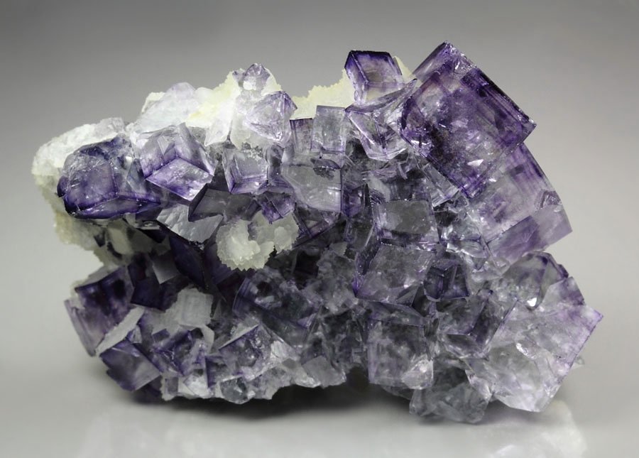 new find - FLUORITE with PHANTOMS