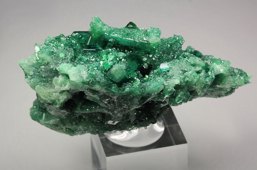 gem VESUVIANITE var. CHROMIAN