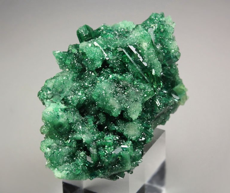 gem VESUVIANITE var. CHROMIAN