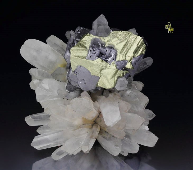 CHALCOPYRITE, GALENA, QUARTZ