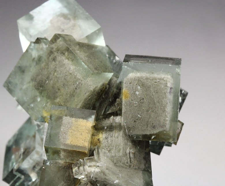 FLUORITE with PHANTOMS - floater 