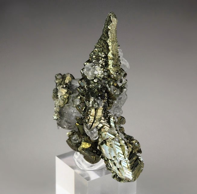 MARCASITE twinned, CALCITE