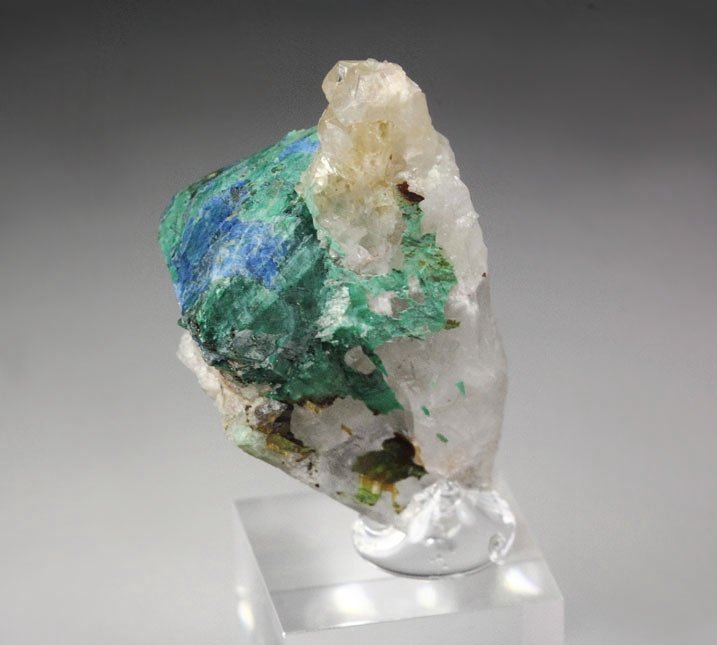 TETRAHEDRITE, AZURITE, MALACHITE, CUPROROMEITE 