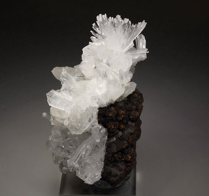 HEMIMORPHITE, CALCITE