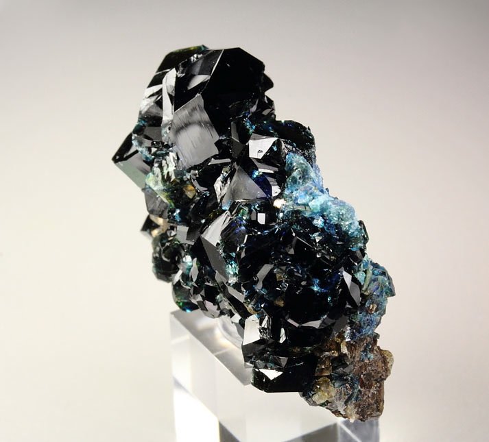 LAZULITE, SIDERITE