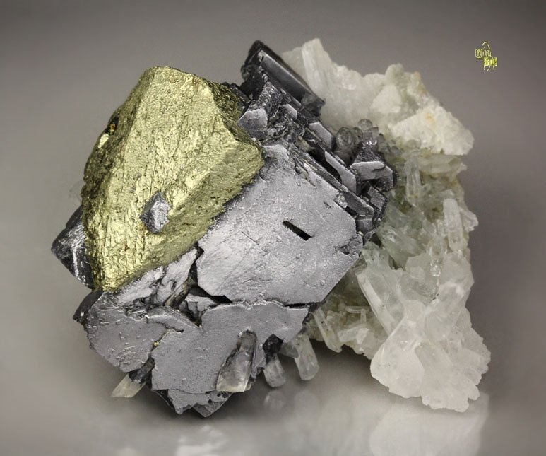 CHALCOPYRITE, GALENA, QUARTZ