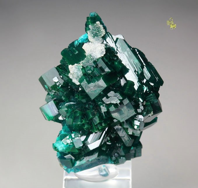 DIOPTASE, QUARTZ