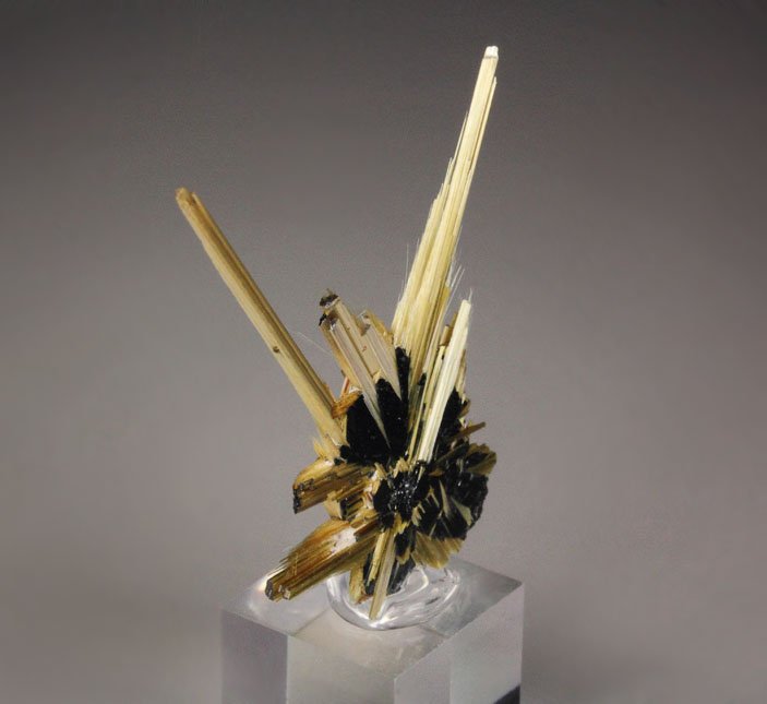 RUTILE, HEMATITE