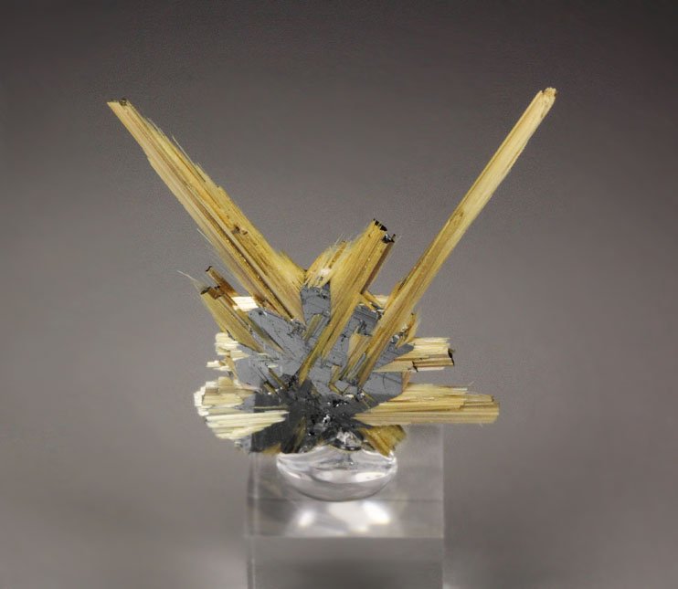 RUTILE, HEMATITE