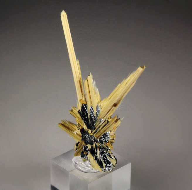 RUTILE, HEMATITE