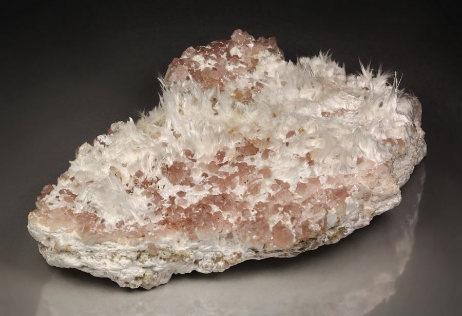 pink GARNET var. GROSSULAR, WOLLASTONITE