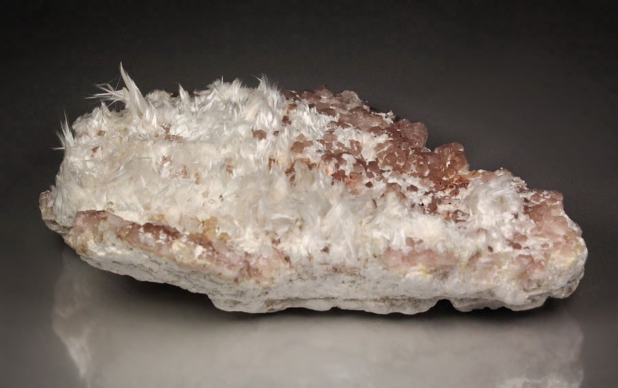 pink GARNET var. GROSSULAR, WOLLASTONITE