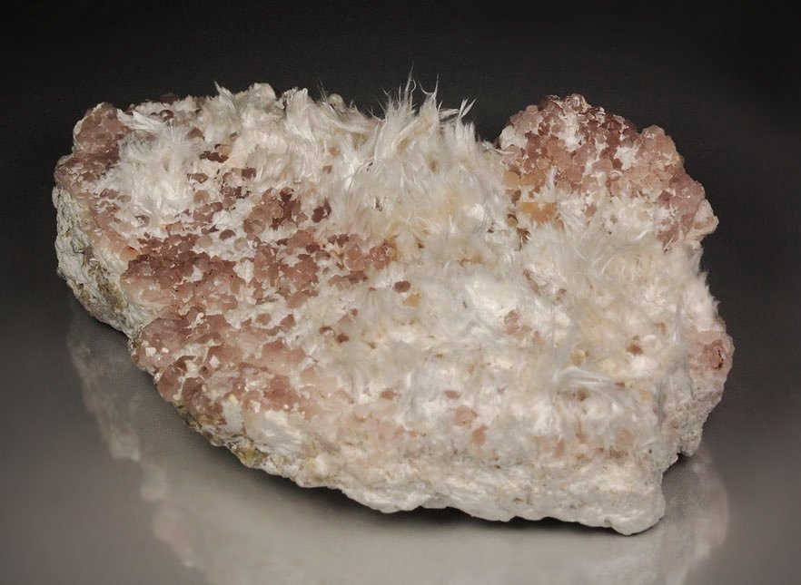 pink GARNET var. GROSSULAR, WOLLASTONITE