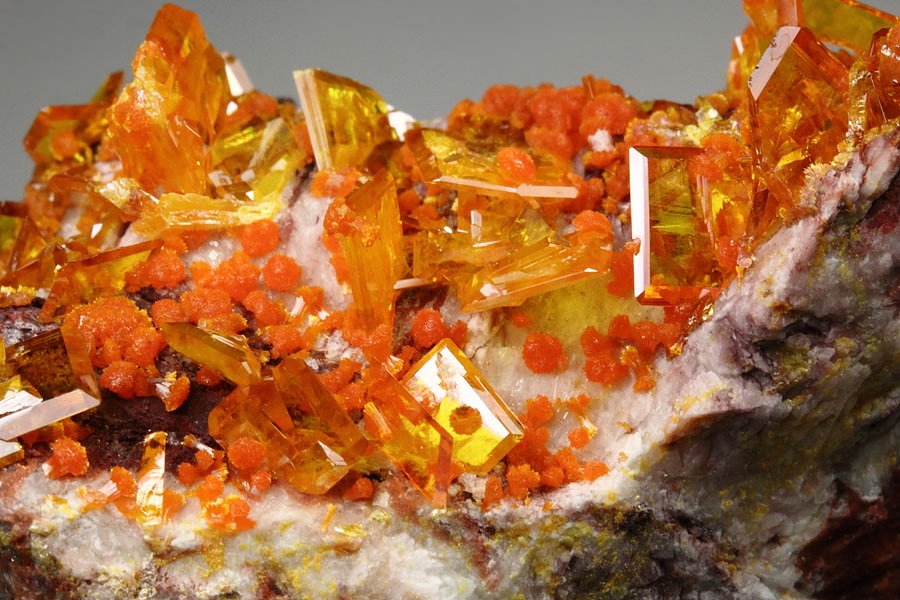 WULFENITE, MIMETITE