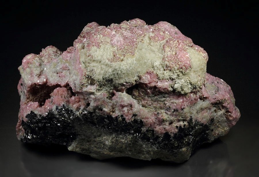 RHODOCHROSITE, QUARTZ