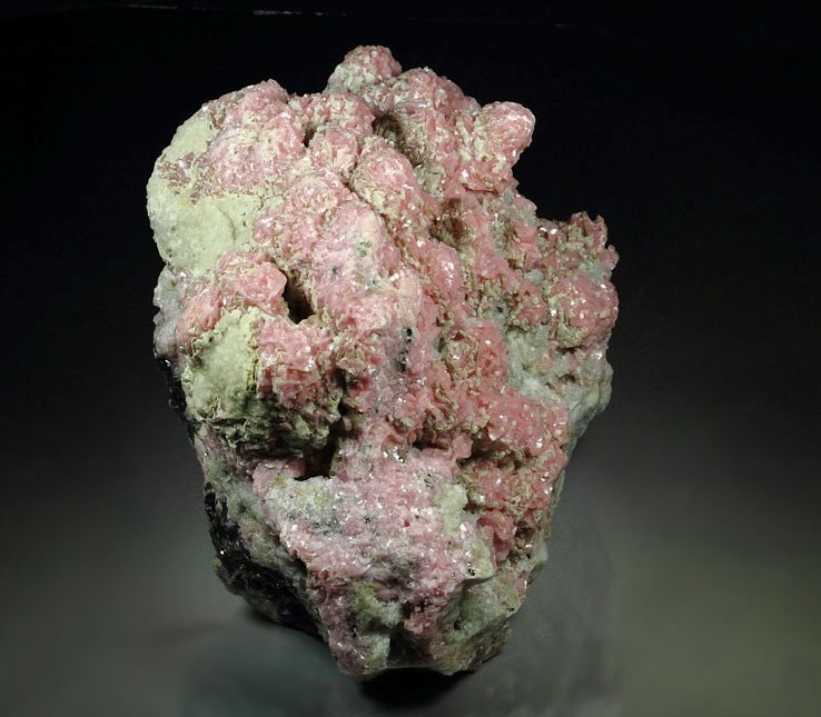 RHODOCHROSITE, QUARTZ