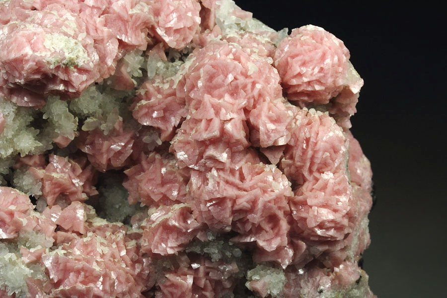 RHODOCHROSITE, QUARTZ