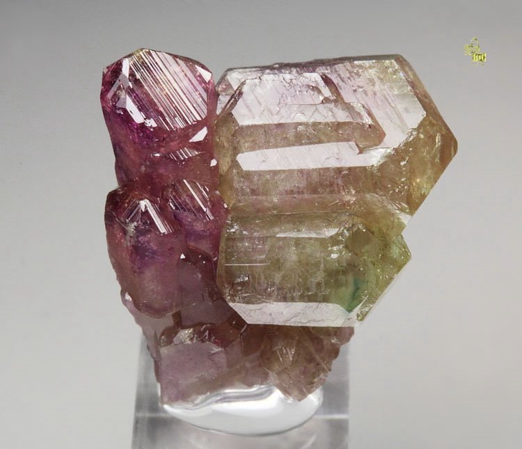 gemmy VESUVIANITE bi-terminated