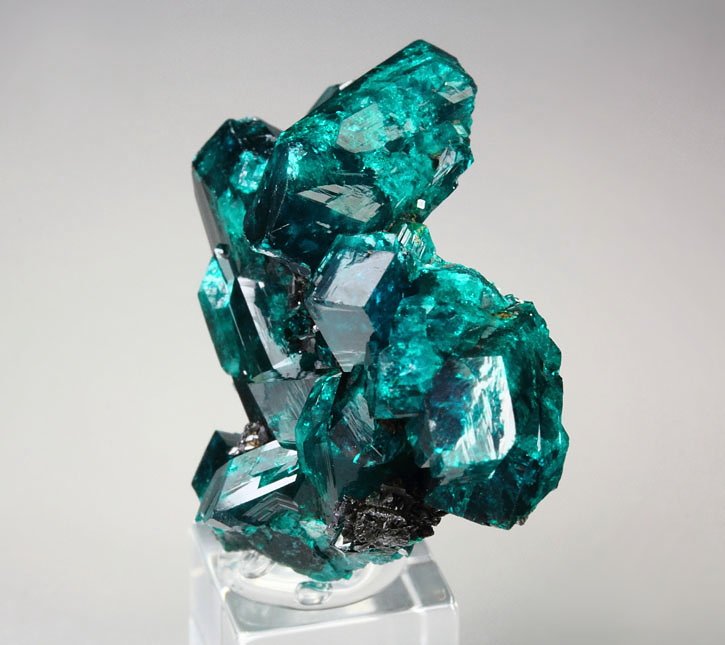 gemmy DIOPTASE bi-terminated