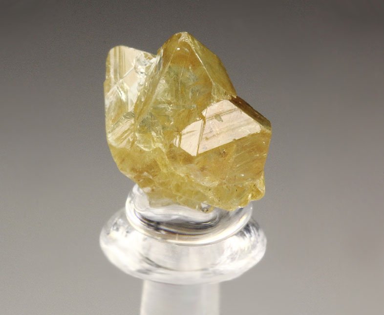 gem CHRYSOBERYL twinned