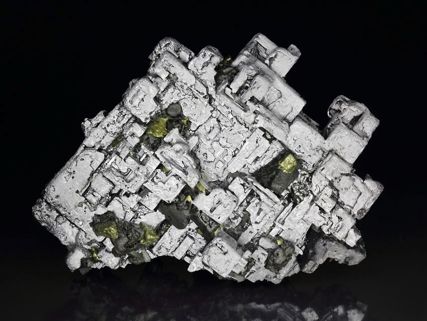 skeletal GALENA, SPHALERITE, CHALCOPYRITE