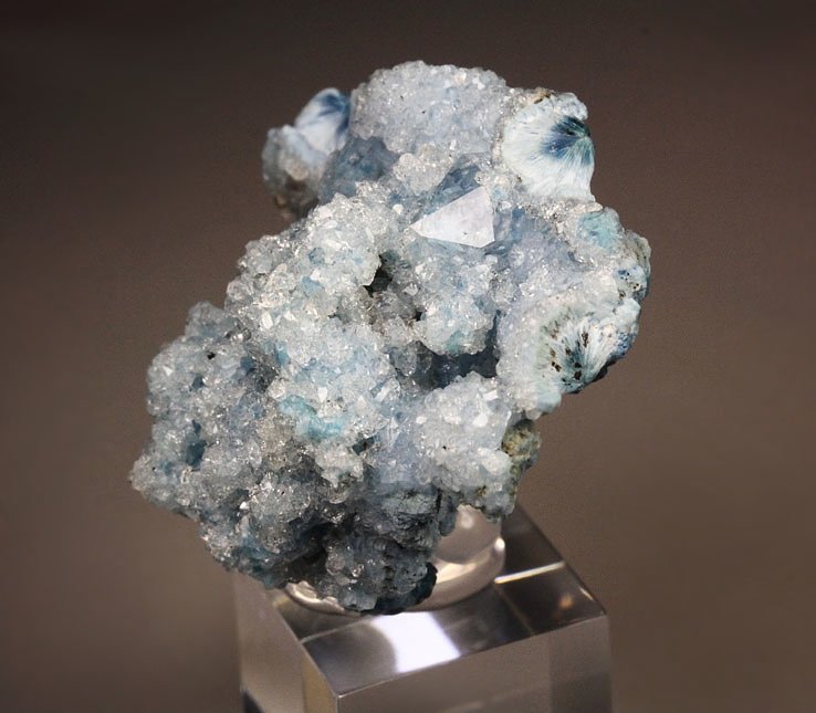 SHATTUCKITE, QUARTZ