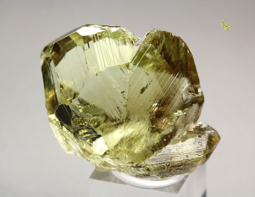 gem CHRYSOBERYL twinned