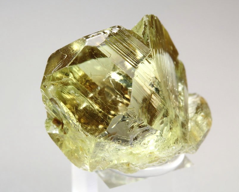 gem CHRYSOBERYL twinned