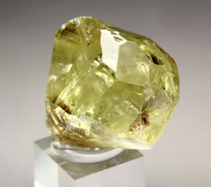 gem CHRYSOBERYL twinned