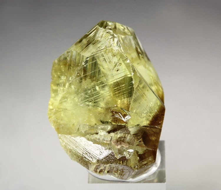 gem CHRYSOBERYL twinned