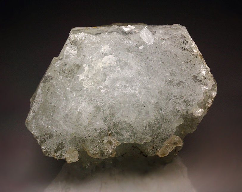 gem BERYL var. AQUAMARINE etched