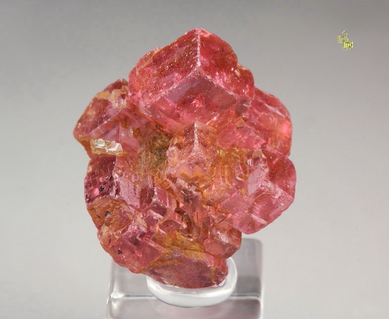 gem RHODOCHROSITE, TETRAHEDRITE