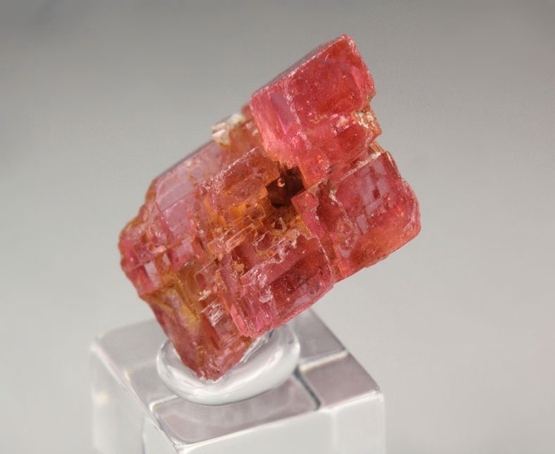 gem RHODOCHROSITE, TETRAHEDRITE