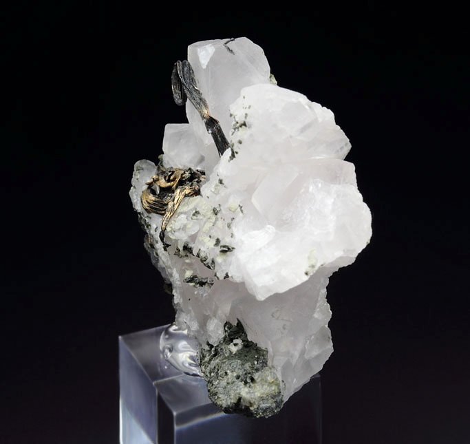 SILVER, CALCITE