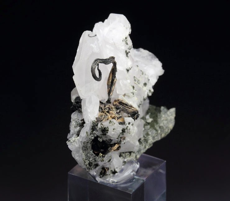 SILVER, CALCITE