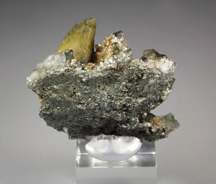 gem FLUORAPATITE, SIDERITE