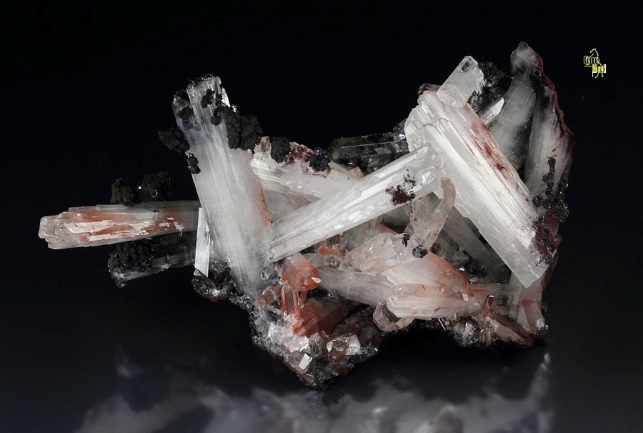 HEMIMORPHITE with HEMATITE inclusions