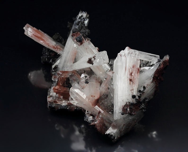 HEMIMORPHITE with HEMATITE inclusions