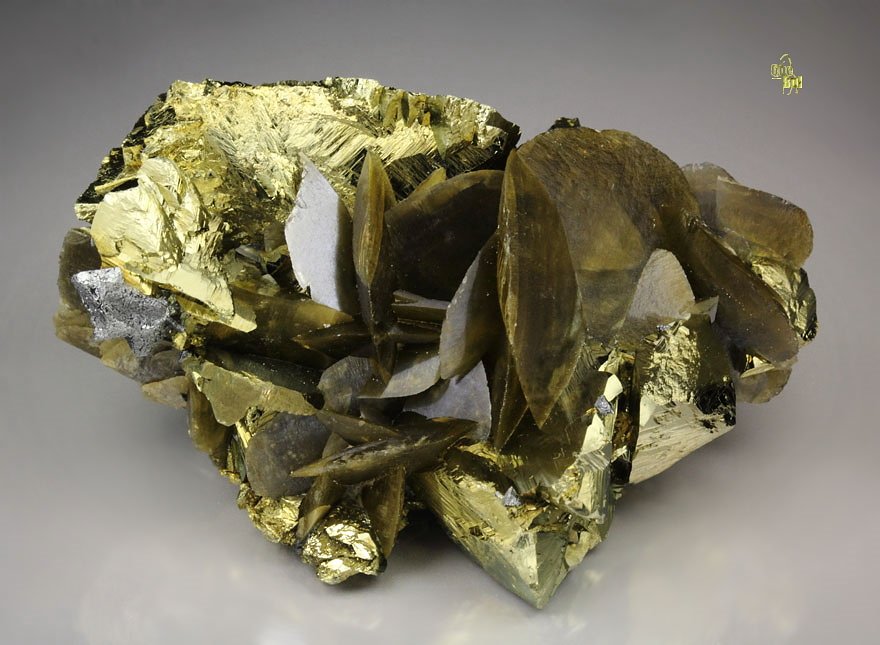 CHALCOPYRITE, SIDERITE