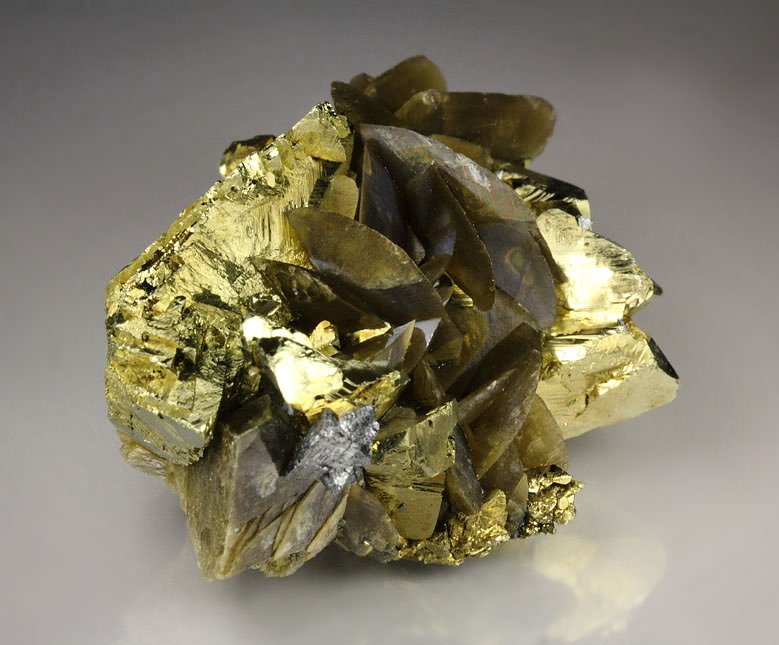 CHALCOPYRITE, SIDERITE